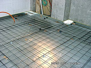 湿式二重床工法の事例