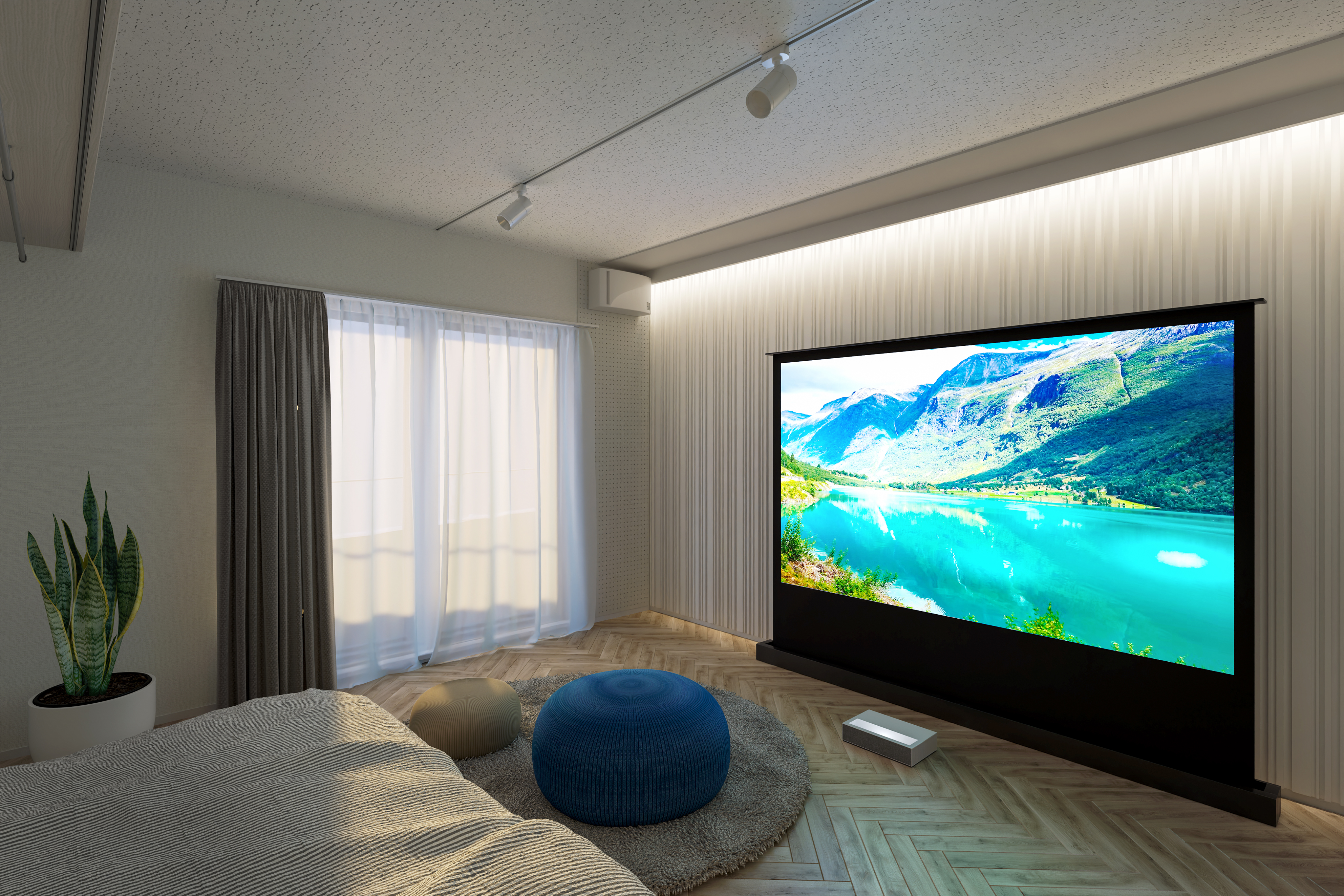 内観パース（Dタイプ）※CGの家具等はあくまで参考であり実際にはありません。